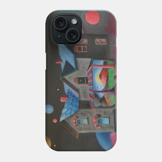 Dreamlike House Phone Case by ManolitoAguirre1990