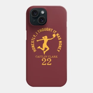 caitlin clark 22 Phone Case