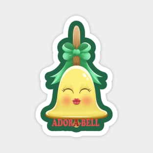 Adorabell cute Christmas bell Magnet