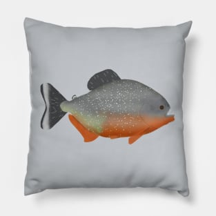 Red-bellied piranha Pillow