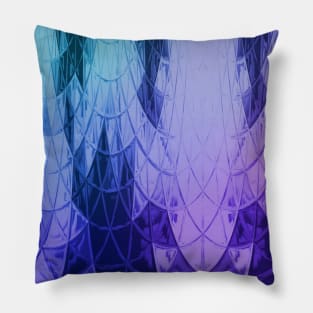 Ombre Stained Glass Window Pillow