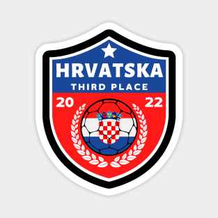 Hrvatska Third Place Magnet