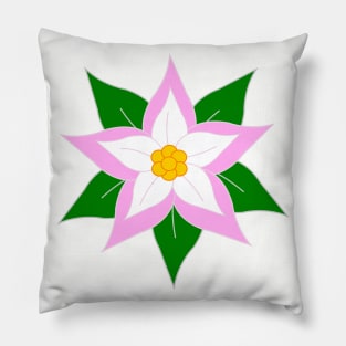 Poinsettia Pillow