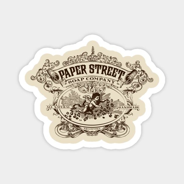 Paper Street Soap Company Magnet by MindsparkCreative