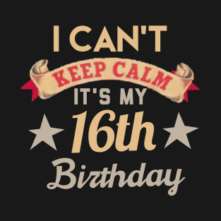 16th birthday T-Shirt