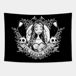 Corpse Bride Emily The Corpse Bride Girls Tapestry