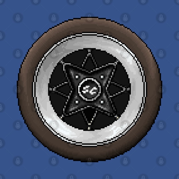 JDM Wheel Pixelart by retsbor10@comcast.net