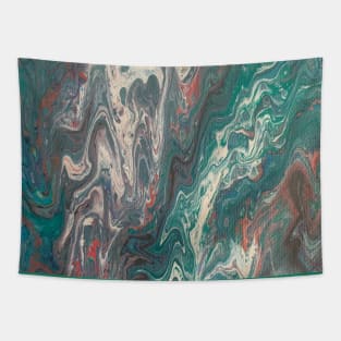 Acrylic pouring art Tapestry