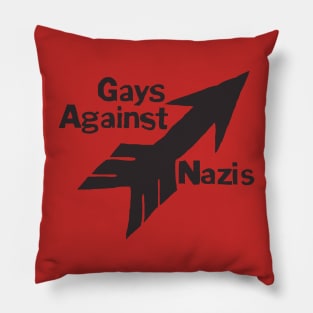 Gays Againt Nazis Pillow