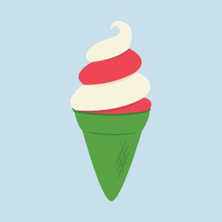 Candy Cane Ice Cream T-Shirt