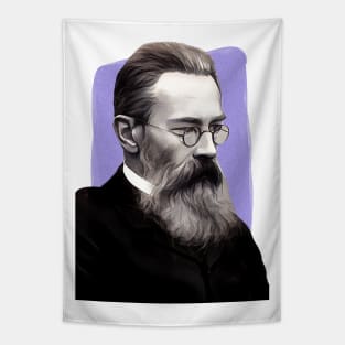 Russian Composer Nikolai Rimsky Korsakov illustration Tapestry