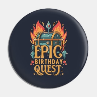 Epic BIrthday Quest Pin