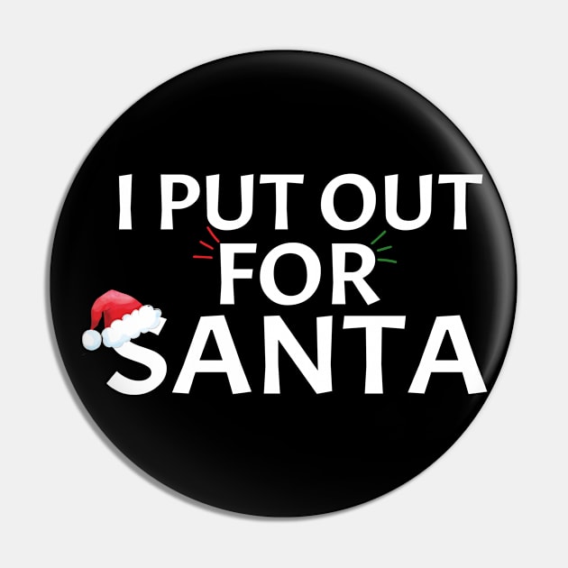 I Put Out For Santa Matching Couples Christmas Fun Idea Pin by Funny Stuff Club
