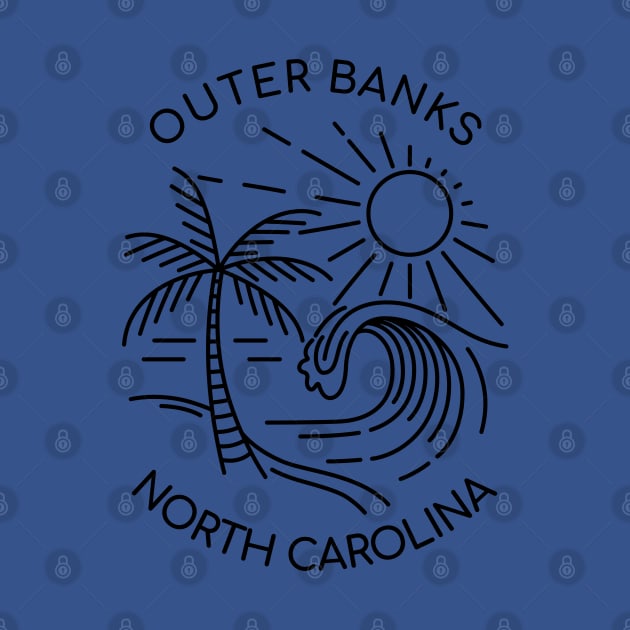 Vintage Outer Banks Beach Vibes by BackintheDayShirts