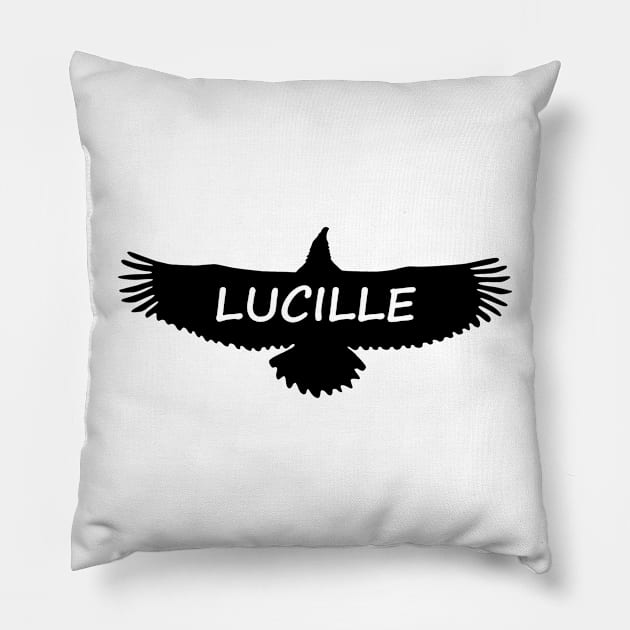 Lucille Eagle Pillow by gulden