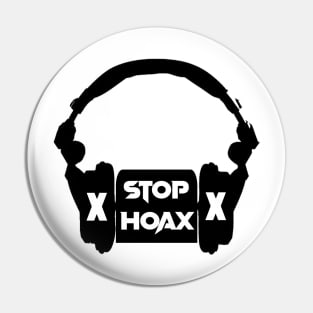 stop hoax Pin