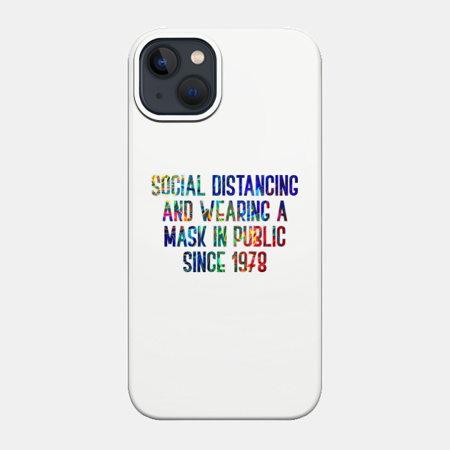 Funny Michael Myers Social Distancing In Public Since 1978 - Funny Michael Myers Halloween - Phone Case