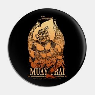 Muay Thai The Garuda Tattoo Pin