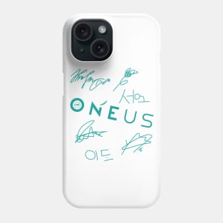 fanart signature of the oneus group Phone Case