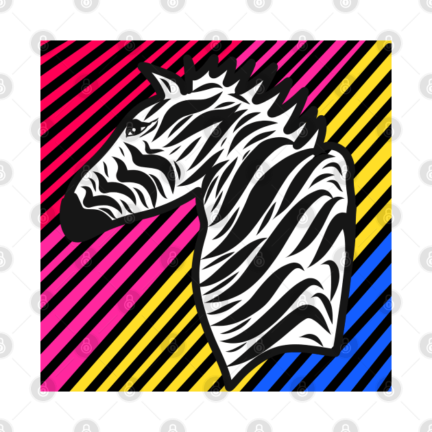 The zebra by Asafee's store