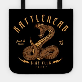 Rattlehead Bike Club Mountain Biking Graphic Tote