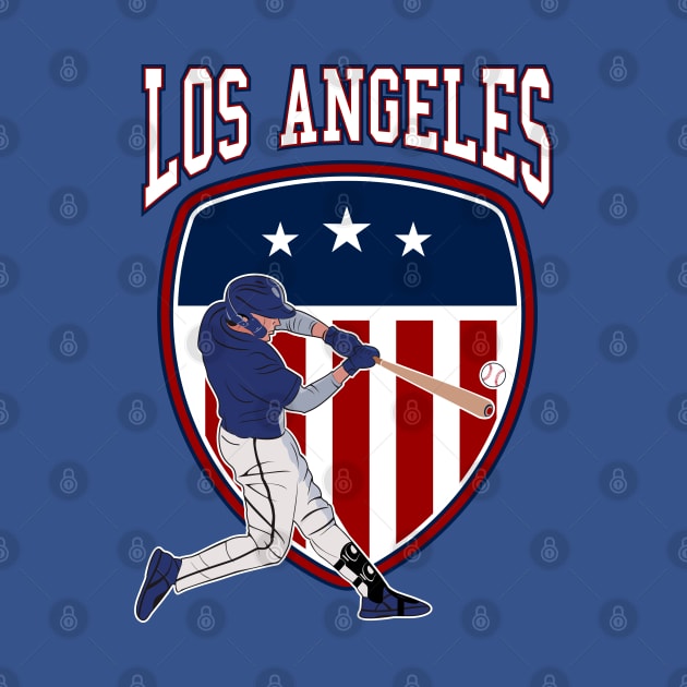 LOS ANGELES BASEBALL | CASUAL | 2 SIDED by VISUALUV