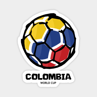 Colombia Football Country Flag Magnet