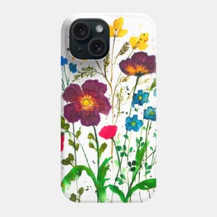 Watercolor floral 3 Phone Case