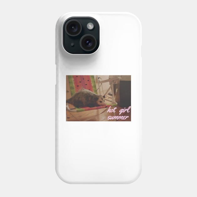 hot girl summer possum edition Phone Case by goblinbabe