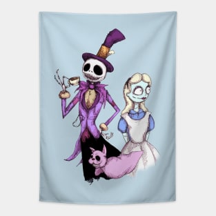 Nightmare In Wonderland Tapestry