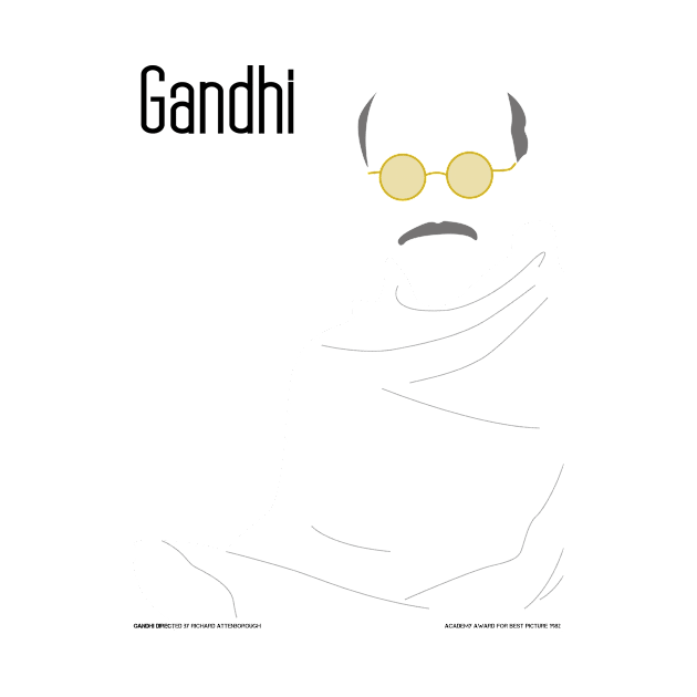 Gandhi by gimbri