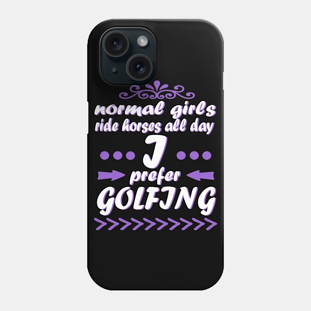 Golf Golfing Hole in One Golfer Golf Course Phone Case by FindYourFavouriteDesign