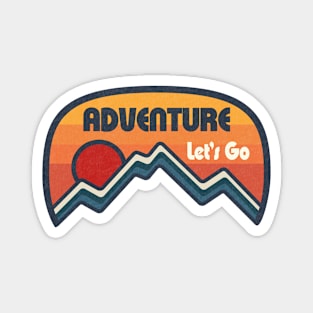 Let's Go Adventure Magnet