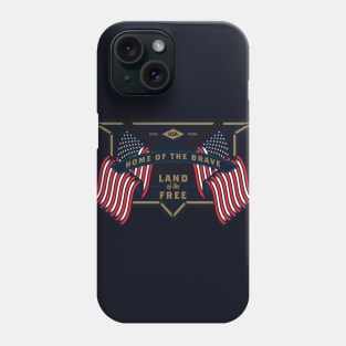 Land Of The Free Phone Case