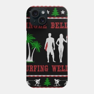 Surfing Ugly Christmas Sweater Xmas Gifts Phone Case