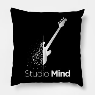 Studio Mind, Guitar White Pillow