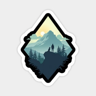 Summit Companions: Adventure Awaits Magnet