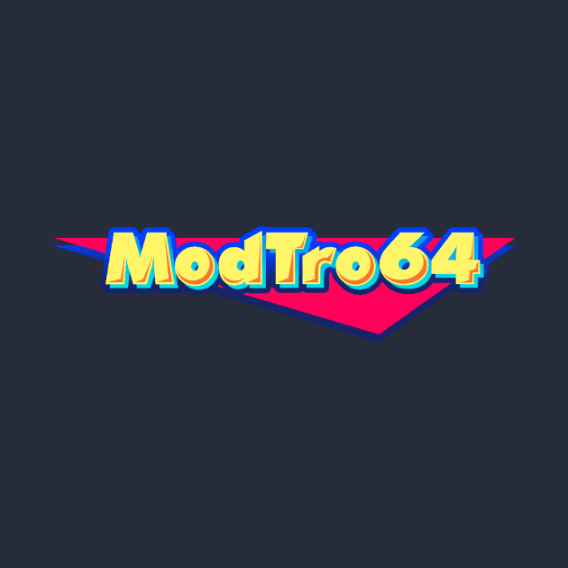 ModTro64 Logo T-shirt by spdy4