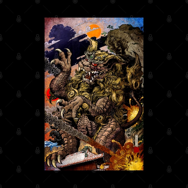 Godzilla Barong by Bentonhio