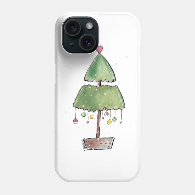 My Christmas tree Phone Case by Fradema