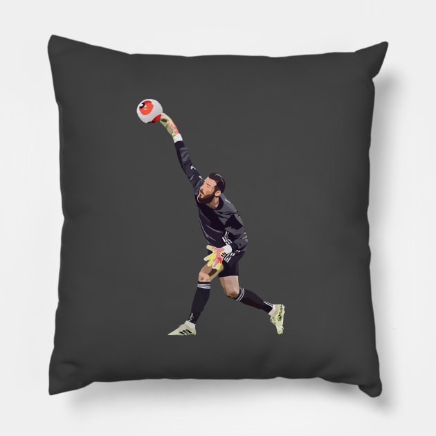 David de Gea Pillow by Webbed Toe Design's