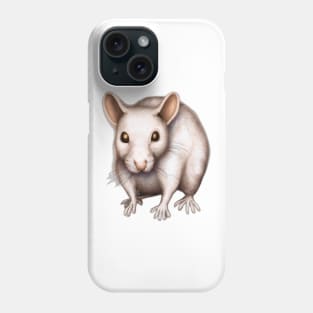 Cute Rat Drawing Phone Case