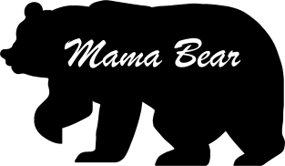 MUTCD W11-16 Mama Bear Sign Magnet