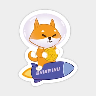 Shiba Inu on The Rocket Magnet