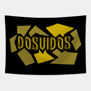 Unique Lettering T-Shirt Design Tapestry