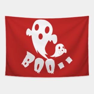 Halloween ghost spooking boo Tapestry