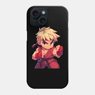 Street Fighter Ken Art Phone Case