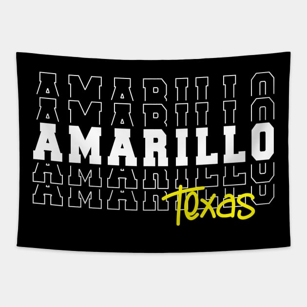 Amarillo city Texas Amarillo TX Tapestry by TeeLogic