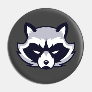 Angry Raccoon Pin