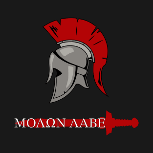 Spartan Warrior Molon Labe T-Shirt